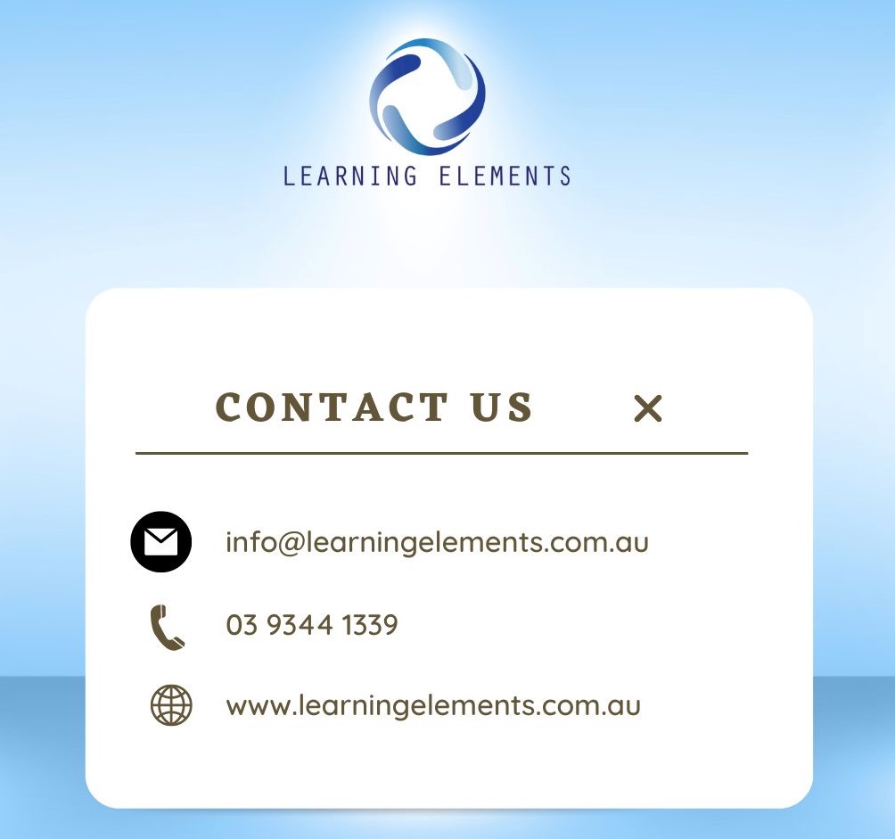 Contact Us Learning Elements Call or Email Us