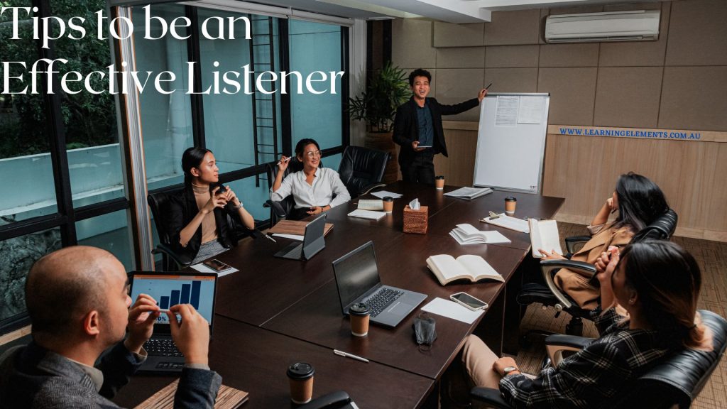 Benefits of Knowing acitve and passive Listening skills