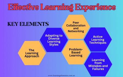 The Top 10 Elements of Effective Learning for an Experience-Driven Success