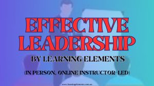 Effective Leadership