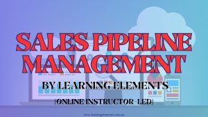 SALES PIPELINE MANAGEMENT