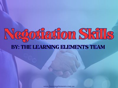 Negotiation Skills Course