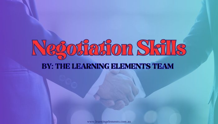 Negotiation Skills Course