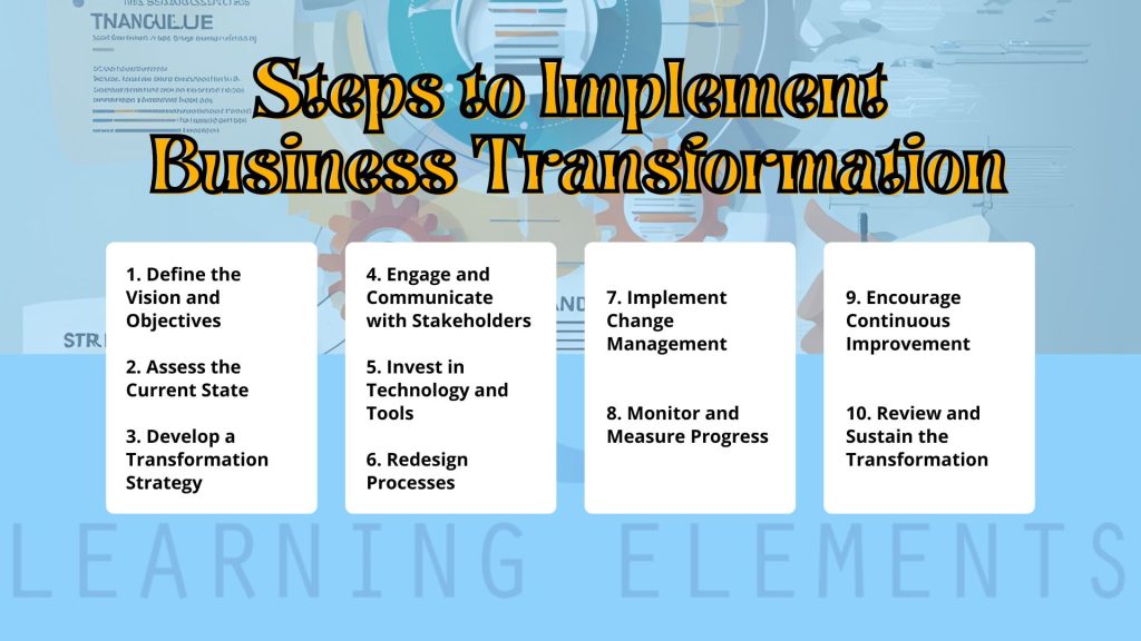 Benefits and Steps for an Effective Business and Sales Transformation Success