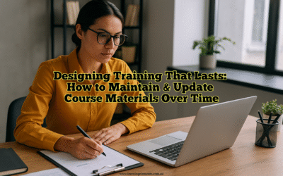 Designing Training That Lasts: How to Maintain & Update Course Materials Over Time