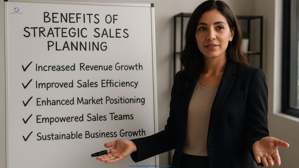 Benefits and Key Elements of Strategic Sales Planning