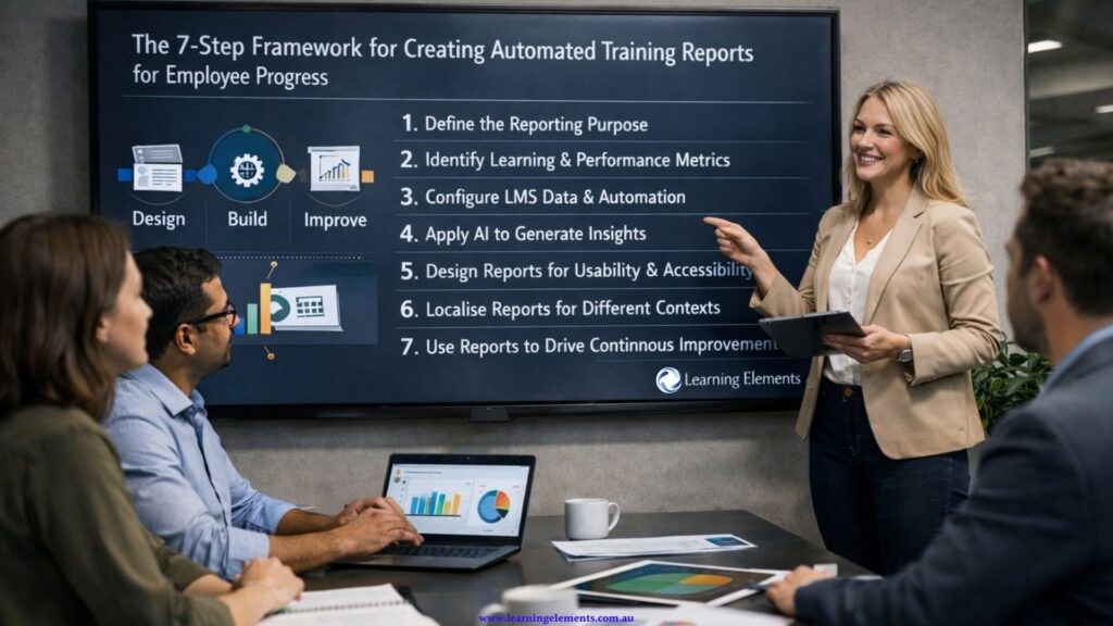 The 7-Step Framework for Creating Automated Training Reports for Employee Progress