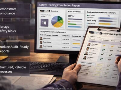 How to Generate Training Completion Reports for Workplace Safety