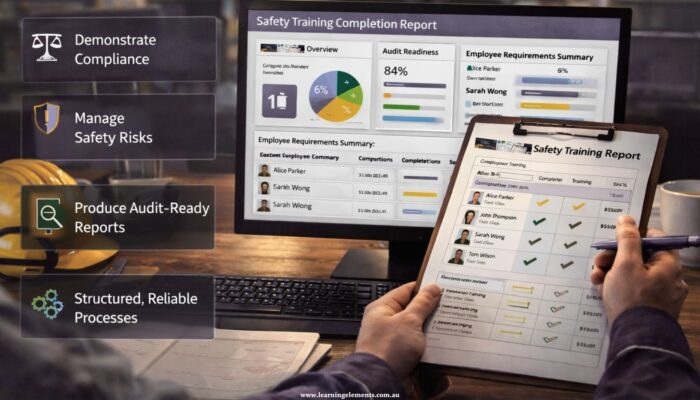 How to Generate Training Completion Reports for Workplace Safety
