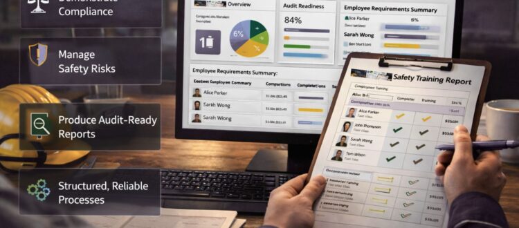 How to Generate Training Completion Reports for Workplace Safety
