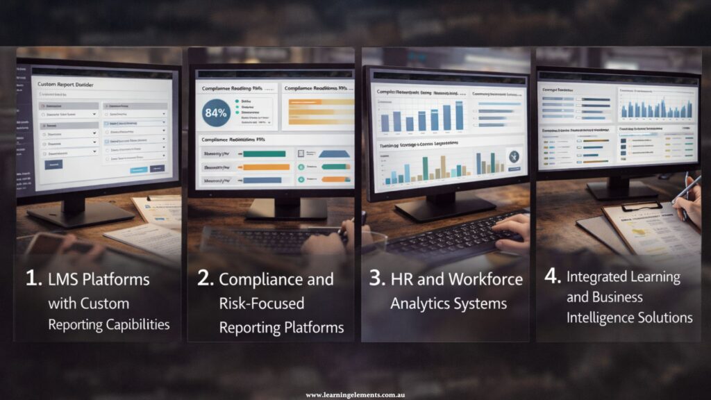 Types of Training Reporting Solutions That Support Custom KPIs