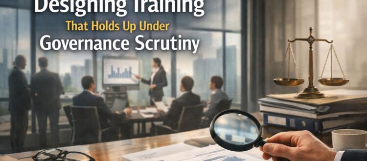 Designing Training That Holds Up Under Governance Scrutiny