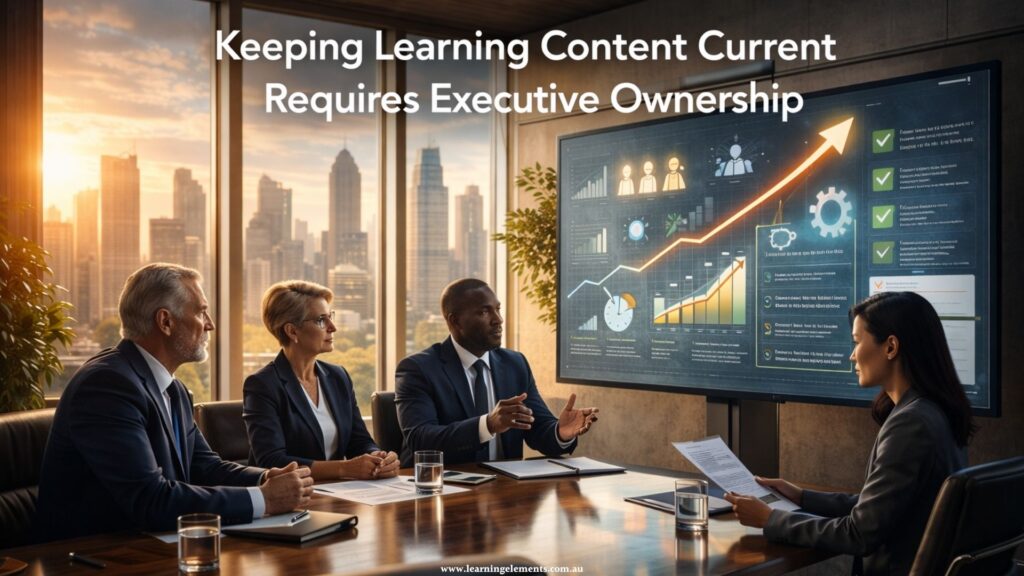 Keeping Learning Content Current Requires Executive Ownership
