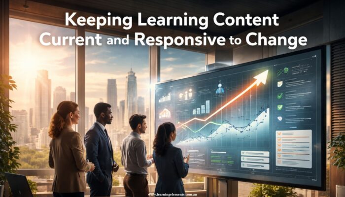 Keeping Learning Content Current and Responsive to Change