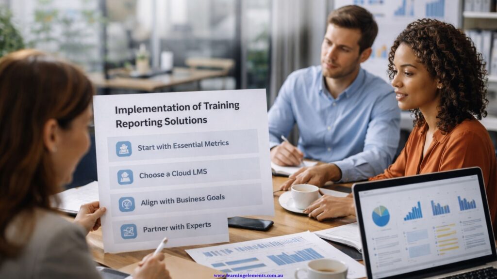Key Strategies for Implementation in Training Reporting Solutions for SMEs