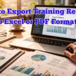 How to Export Training Reports to Excel or PDF Formats